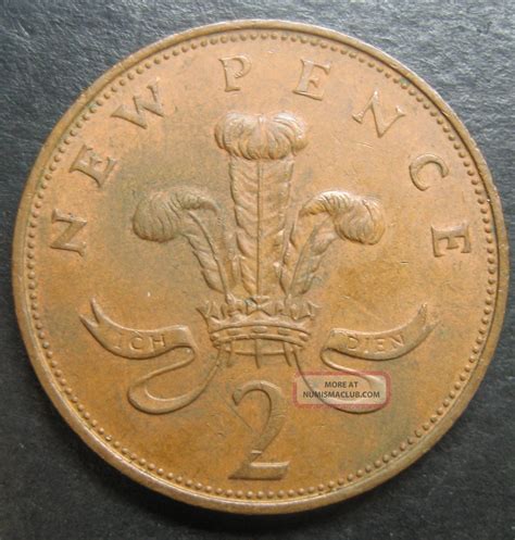 1971 Great Britain 2 Pence Decimal Coinfree