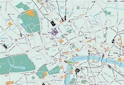 Londen Kaart - Interactieve en Gedetailleerde Plattegronden van Londen ...