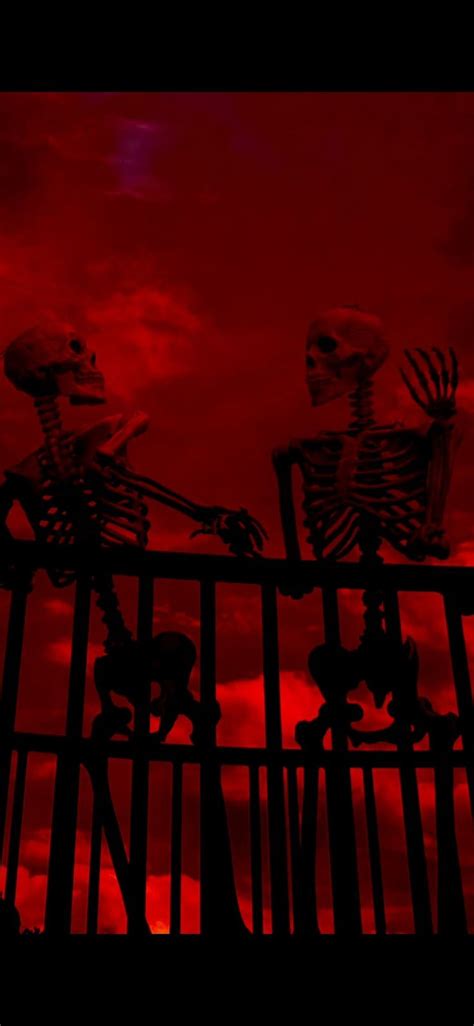 Skeletons Wallpaper Red And Black Wallpaper Scary Wallpaper Skull
