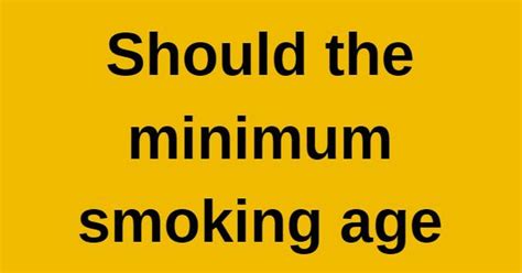 Should The Minimum Smoking Age Be Raised Let Us Know How You Feel Manchester Evening News
