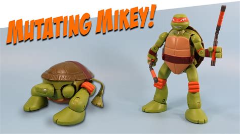 Ninja Turtles Mutations Michelangelo Pet To Ninja Transformer Youtube
