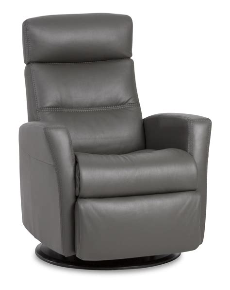Img Norway Divani 125rg Compact Size Manual Recliner With Swivel Glide