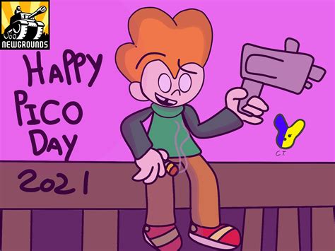 Happy Pico Day 2021 Early By Cottontrast On Newgrounds
