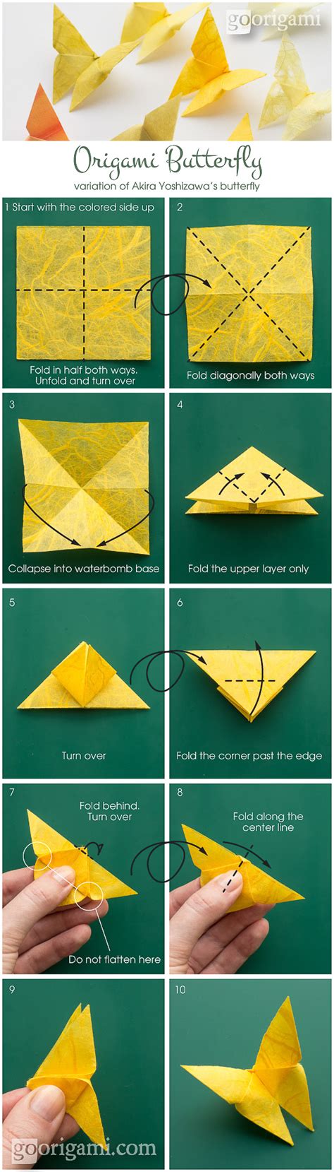 Best Origami Butterfly Ever — Instructions Go Origami
