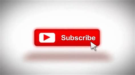 Animated Subscribe Button Youtube