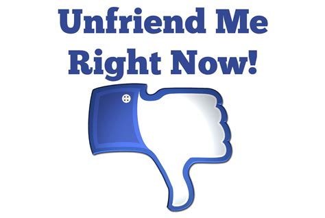 Unfriend Me Right Now Huffpost