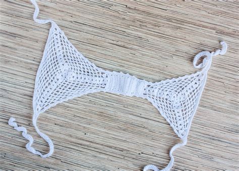 Seethrough Swimsuit Crochet Bikini Thong Bikini Set Mesh Bikini Hot