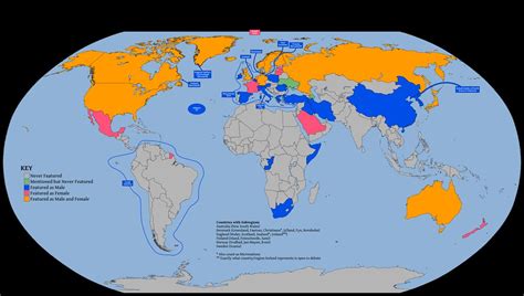 Scandinavia World Map ~ Cantodoblush