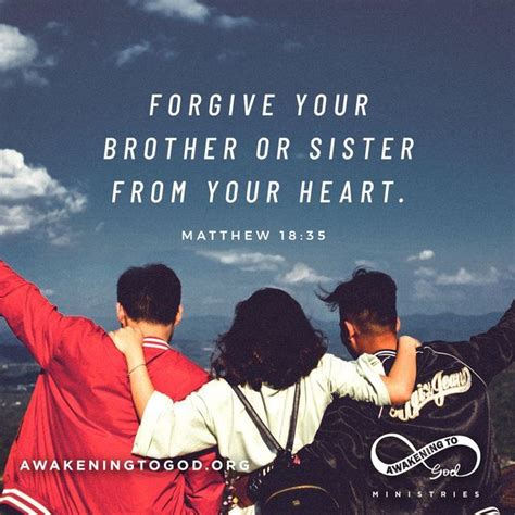 Awakening To God Ministries On Instagram Forgive Your Brother Or