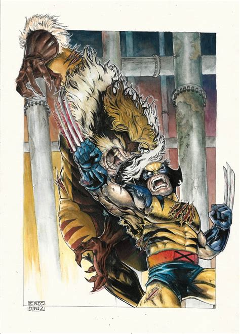 Wolverine Vs Sabretooth In Ronald Shepherds October 2023 Strong Man