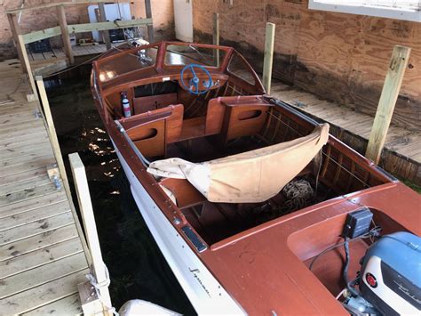 16 Feet 1957 Lyman Outboard 39302 Antique Boat America