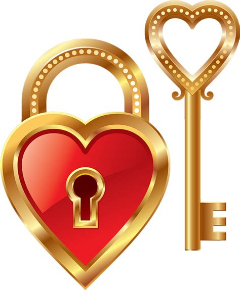 Vintage Keys Clip Art 14 Black Skeleton Key Celtic Love Lock And Key