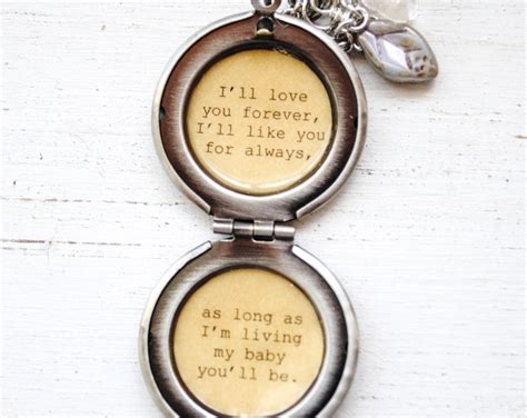 Ill Love You Forever My Baby Youll Be Daughter Etsy