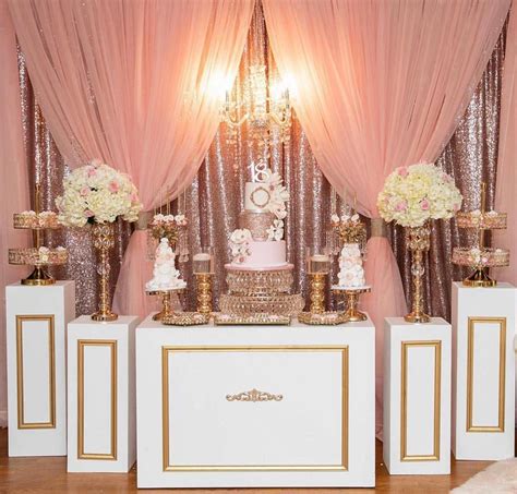 Rose Gold Quinceañera Inspiration For Your Quince Mi Padrino Rose