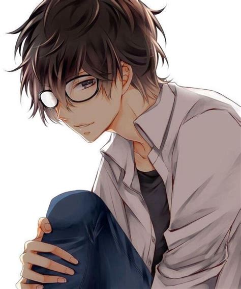 Pin By Morgan On Anime Anime Glasses Boy Cute Anime