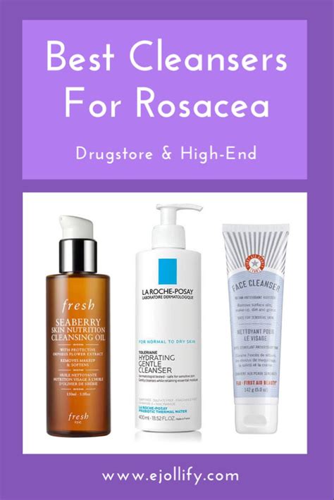 Cleanse your face twice a day — very gently. 10 Best Cleansers For Rosacea • 2020 in 2020 | Cleanser ...