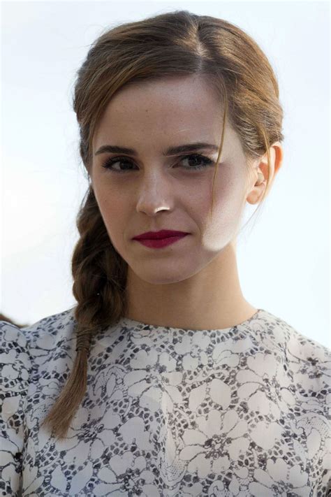 A Deep Dive Into Emma Watsons Hair History Emma Watson Hair Braided