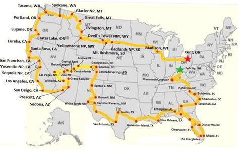 National Parks Rv Travel Travel Maps Travel Bucket Places To Travel