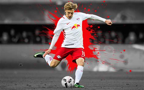 They are a nice way to express yourself and you are sure to get here something you really like! Download wallpapers Emil Forsberg, 4k, RB Leipzig, art ...