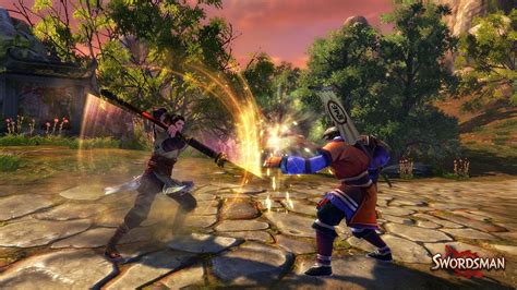 The male martial artist (1) is an unnamed protagonist that debuts in the first trailer for dragon ball online, which centralizes around the adventures of the first group of promotional heroes. Swordsman Free MMORPG Game & Review | FreeMMOStation.com