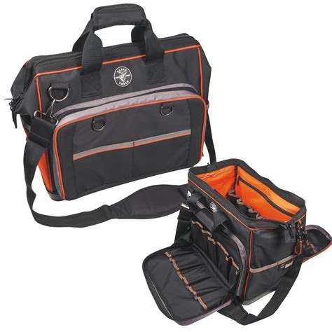 Klein Tools Wide Mouth Tool Bag78 Pockets17 12 W 554171814