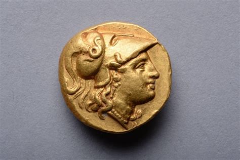 Ancient Greek Gold Stater Of King Alexander The Great 323 Bc At 1stdibs