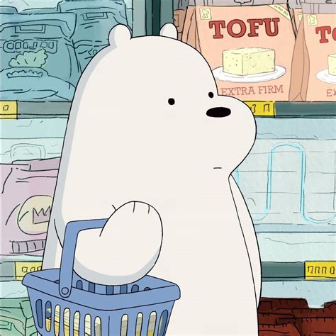 Dont be sad if u lose :) i might use it another time. Ice Bear Pfp / We Bare Bears Ice Bear Metal Print By ...
