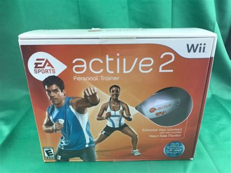 New Ea Sport Active 2 Personal Trainer Wii Workout Ebay