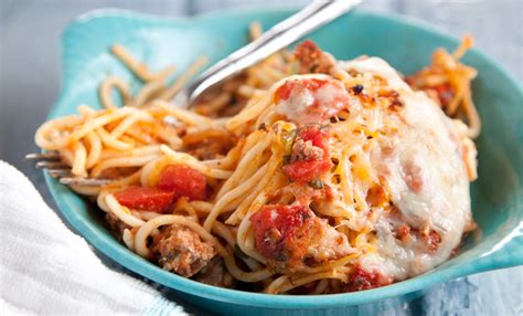 My version of paula deen's baked spaghetti. Spaghetti Supper - Paula Deen | Southern recipes dinner ...
