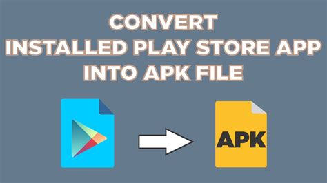 How To Convert Installed App Into Apk File Youtube