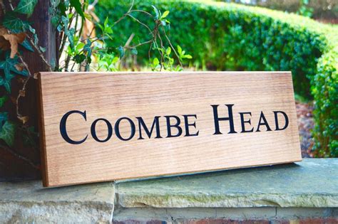 Premium Wooden House Signs