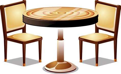 Chairs And Table Png Picture Png Mart