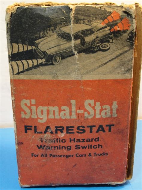 Rare Nos Vintage Flarestat Model Accessory Emergency Hazard Way