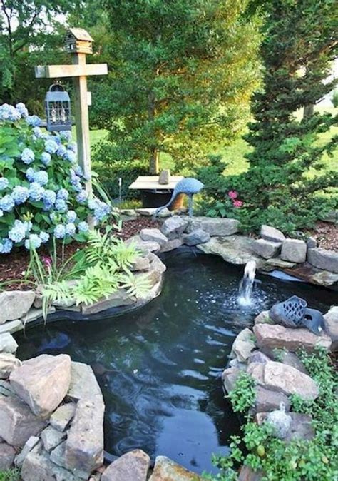 69 Awesome Backyard Pond And Water Feature Landscaping Design Ideas