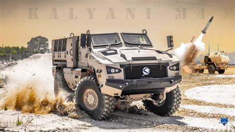 Kalyani M4 Indian Army Mine Protected High Mobility Armoured