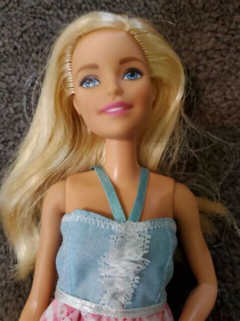 2013 Mattel Barbie Doll Blonde Hair Blue Eyes Ebay