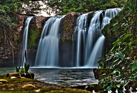 Waterfall picture, by friiskiwi for: HDR only photography contest - Pxleyes.com