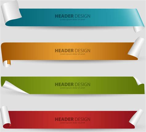The Best Free Header Vector Images Download From 53 Free Vectors Of