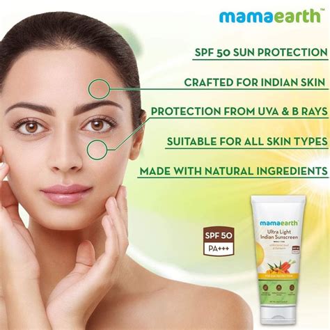 Mamaearth Ultra Light Indian Sunscreen For Personal At Best Price In