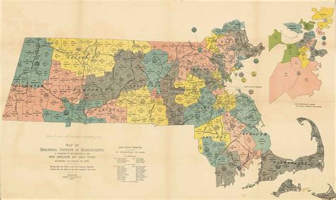 State Library Of Massachusetts Massachusetts District Maps