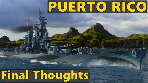 Puerto Rico Review T10 American Cruiser World Of Warships Youtube