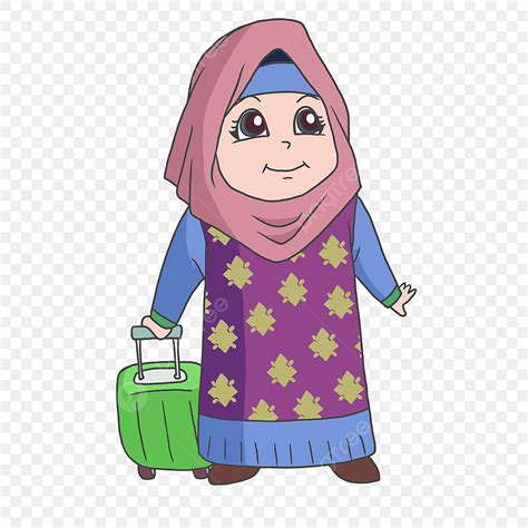 Kartun Muslim Indonesia Clipart