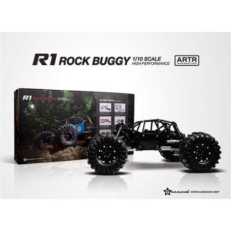 ラジコンカー クローラー オフロード Gmade Crawler Artr R1 Rock Buggy Black Ver Gm51004