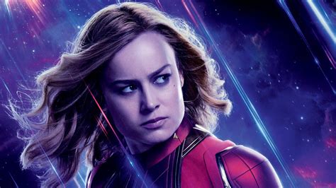 The Avengers Captain Marvel 1080p Brie Larson Avengers Endgame Hd Wallpaper