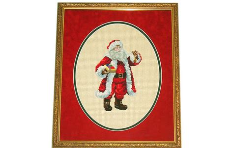 needlepoint kits santa needlepoint kit needlepoint christmas etsy