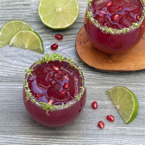 Pomegranate Margaritas Recipe Eatingwell