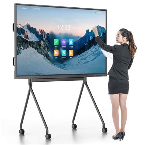75 Inch Lcd Touch Screen All In One Pc Whiteboard Interactive Flat