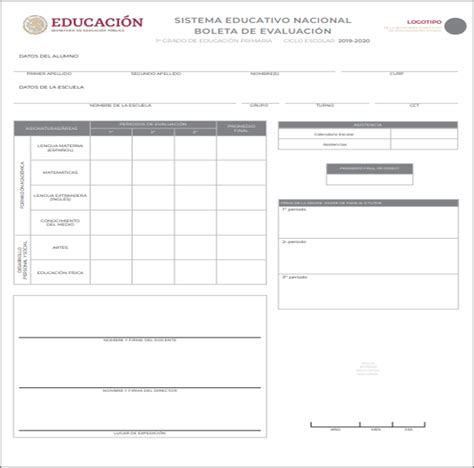 Ejemplo De Observaciones Para Boletas De Primaria Primer Grado Nuevo