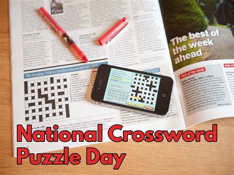 National Crossword Puzzle Day 2022 History Significance Facts And