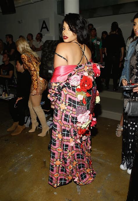 Dascha Polanco Wearing A Bodysuit At New York Fashion Week Popsugar